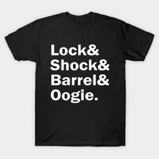 Funny Names x Nightmare Before Christmas (Lock, Shock, Barrel, Oogie) T-Shirt